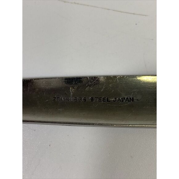 Vintage MCM Midcentury International Di Lido Salad Serving Set Fork Spoon Japan - Picture 4 of 4